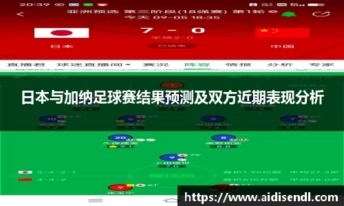 日本与加纳足球赛结果预测及双方近期表现分析